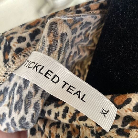 Tickled Teal XL cardigan​​​   C - Picture 4 of 4